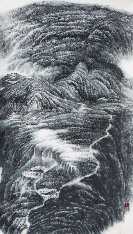 太行初春（入選八屆美展）.JPG