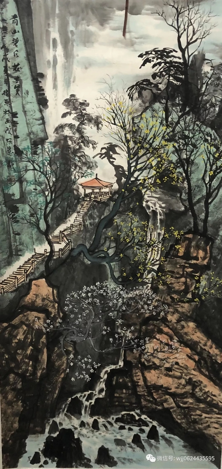 张卫东《花在笑》(邯郸市美协副秘书长)